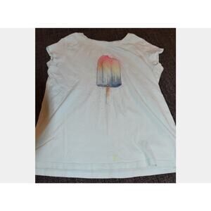 Gap Kids Short Sleeve Graphic Tee, Popsicle Print, XXL 14/16